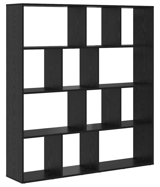 Könyvespolc Musta tammi 132 x 29 x 141.5 cm Faanyag