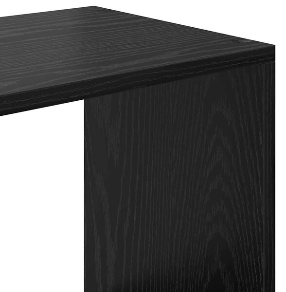Könyvespolc Musta tammi 137.5 x 29 x 137.5 cm Faanyag