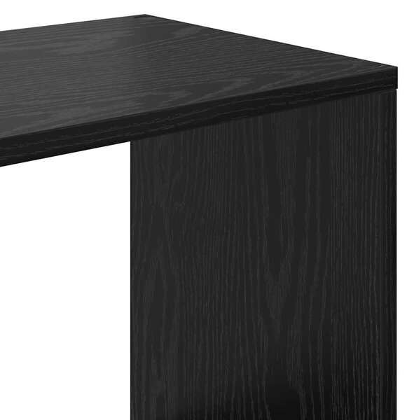 Könyvespolc Musta tammi 132 x 29 x 141.5 cm Faanyag