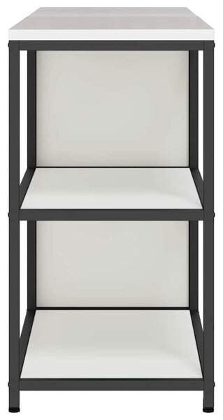 Konyhai Tároló Készlet polcokkal 2 pcs Fehér 180 x 50 x 92 cm