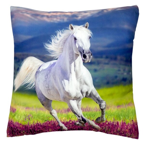 Jerry Fabrics Mintás gyerek párna - Ló 02 | 40 x 40 cm