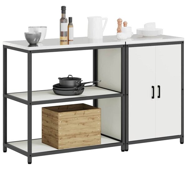 Konyhai Tároló Készlet HATTEM 2 pcs Fehér