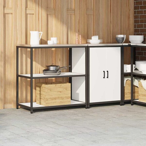 Konyhai Tároló Készlet HATTEM 2 pcs Fehér