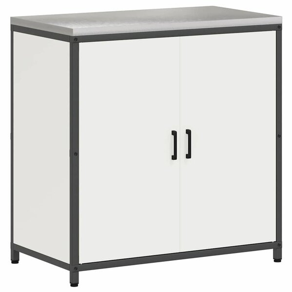 Konyhai Tároló Készlet polcokkal 3 pcs Fehér 240 x 50 x 92 cm