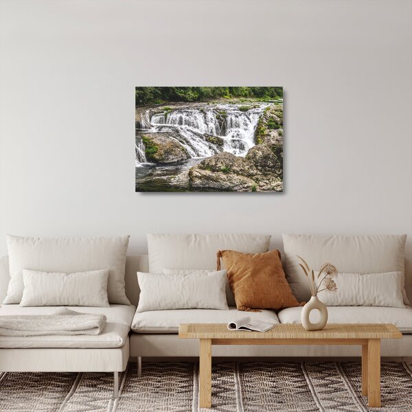 Kép - Kaszkádok (üvegen) (70x50 cm)
