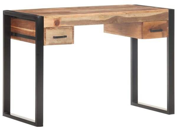 Tömör fa íróasztal 110 x 50 x 76 cm