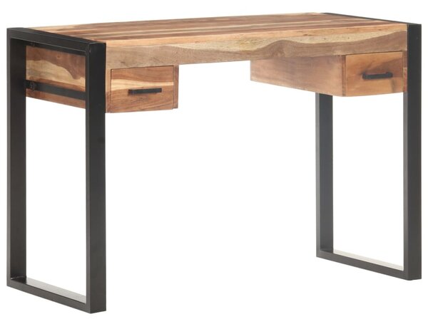 Tömör fa íróasztal 110 x 50 x 76 cm