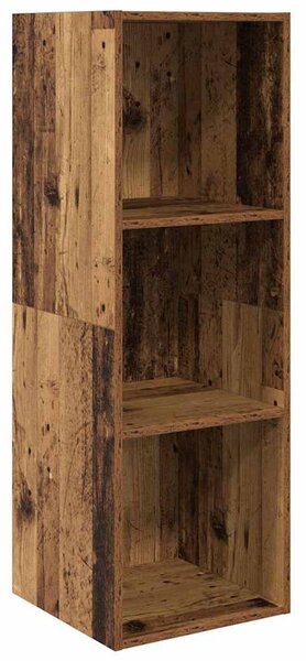 TV Szekrény Szett 3 pcs Régi fa 37 x 37 x 142.5 cm Faanyag