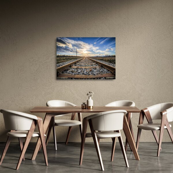 Kép - Vágány (üvegen) (70x50 cm)