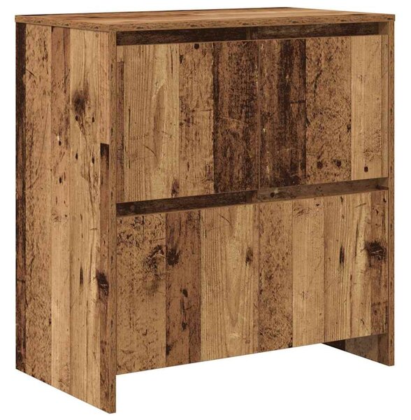 Oldalszekrények 3 pcs Régi fa 70 x 41 x 75 cm Faanyag
