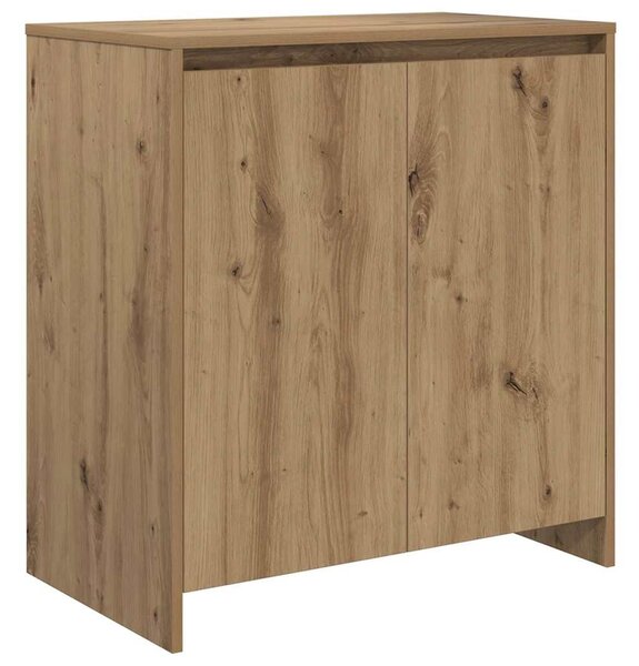 Oldalszekrények 3 pcs kézműves tölgy 70 x 41 x 75 cm Faanyag