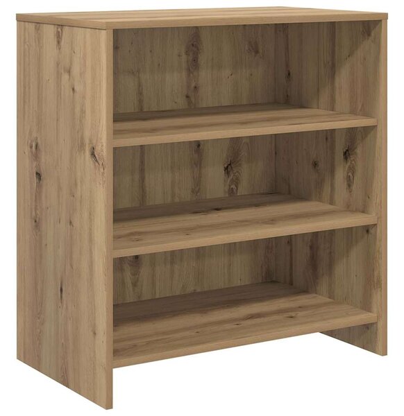 Oldalszekrények 3 pcs kézműves tölgy 70 x 41 x 75 cm Faanyag