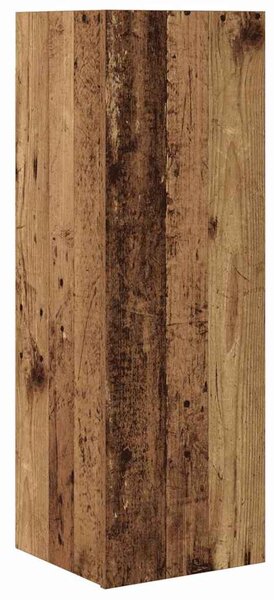 TV szekrény garnitúra 4 pcs Régi fa 30.5 x 30 x 90 cm Faanyag