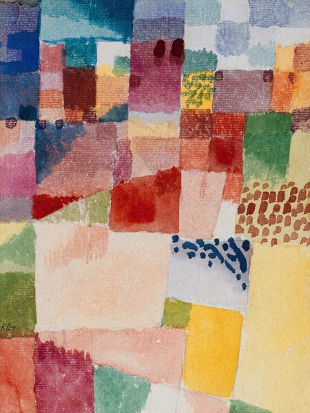 Reprodukció Motif from Hammamet - Paul Klee, (30 x 40 cm)
