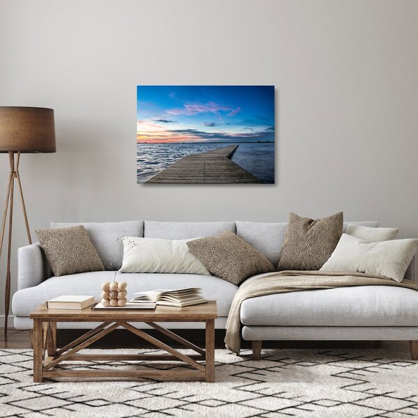 Kép - Móló (üvegen) (70x50 cm)
