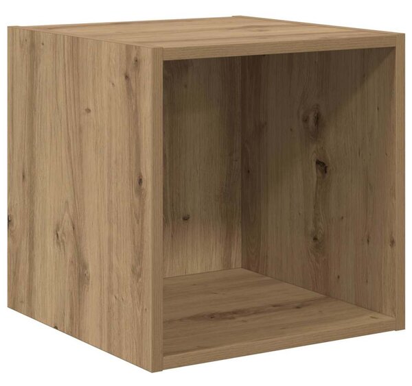 Fali Szekrény 2 pcs kézműves tölgy 37 x 37 x 37 cm Faanyag
