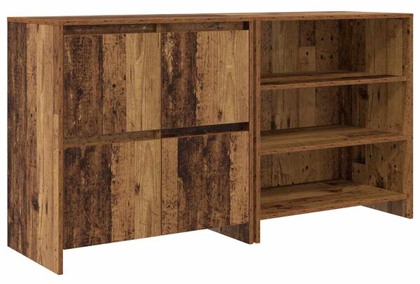 Oldalszekrények 2 pcs Régi fa 70 x 41 x 75 cm Faanyag