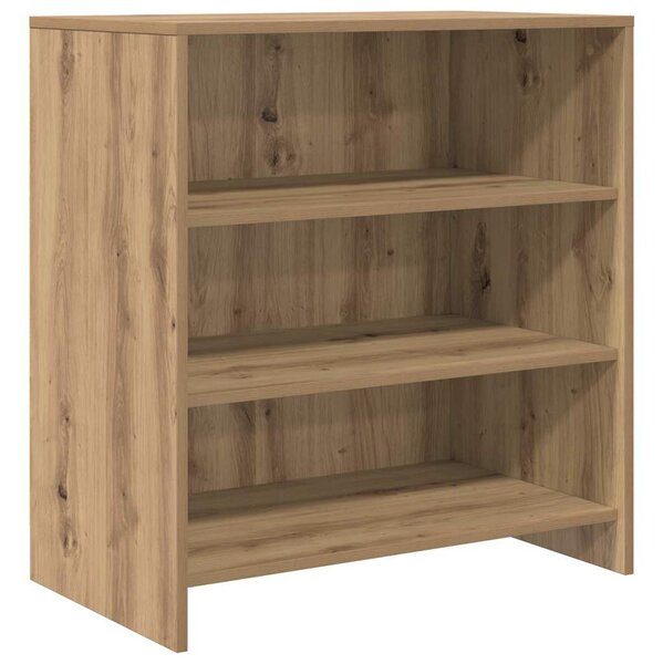 Oldalszekrények 2 pcs kézműves tölgy 70 x 41 x 75 cm Faanyag