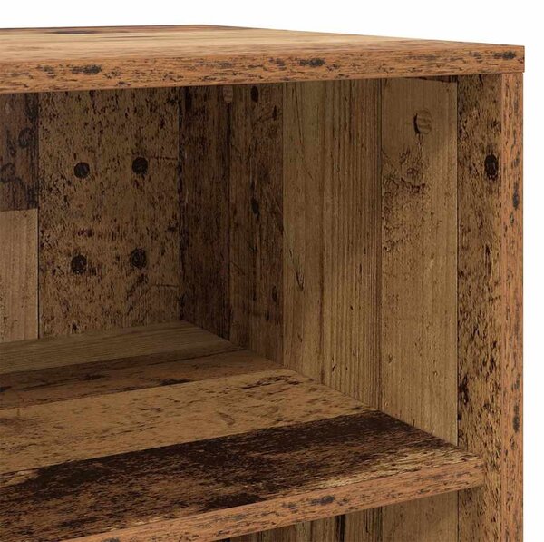 Oldalszekrények 2 pcs Régi fa 70 x 41 x 75 cm Faanyag