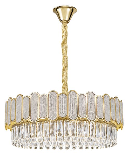 Kristály függőlámpa SWE107-CP 50cm GOLD