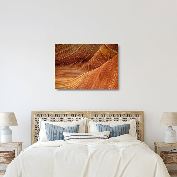 Kép - Vörös homok (üvegen) (70x50 cm)