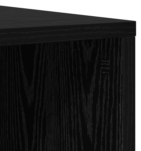 TV szekrény garnitúra 2 pcs Musta tammi 107 x 35 x 37 cm