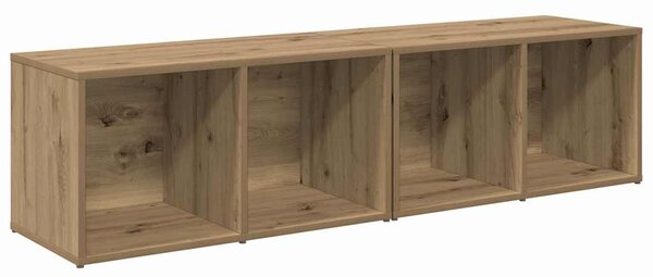 TV szekrény garnitúra 2 pcs Artisan tölgy Faanyag