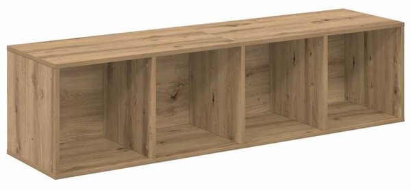 TV szekrény garnitúra 4 pcs Barna 37 x 37 x 142,5 cm Faanyag