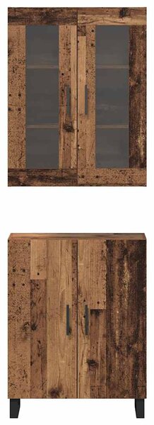 Magasfiú Falra szerelhető Régi fa 69.5 x 34 x 90 cm Faanyag