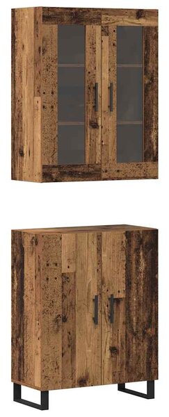 Magasfiú Falra szerelhető Régi fa 69.5 x 34 x 90 cm Faanyag