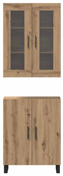 Magasfiú kézműves tölgy 69.5 x 34 x 90 cm Faanyag