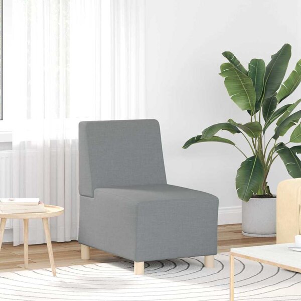 Karfa Nélküli Modularis Kanapé Egység 2 pcs Világosszürke