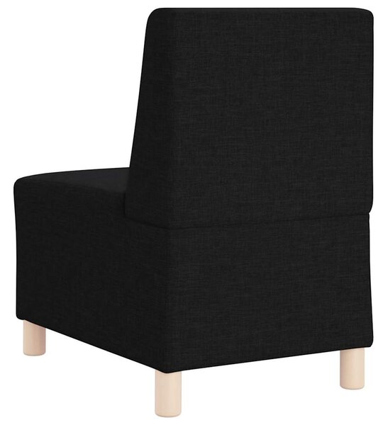 Karfa Nélküli Modularis Kanapé Egység 2 pcs Fekete