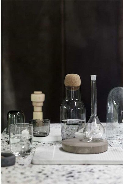 Muuto - Corky Glasses Low Clear - Lampemesteren