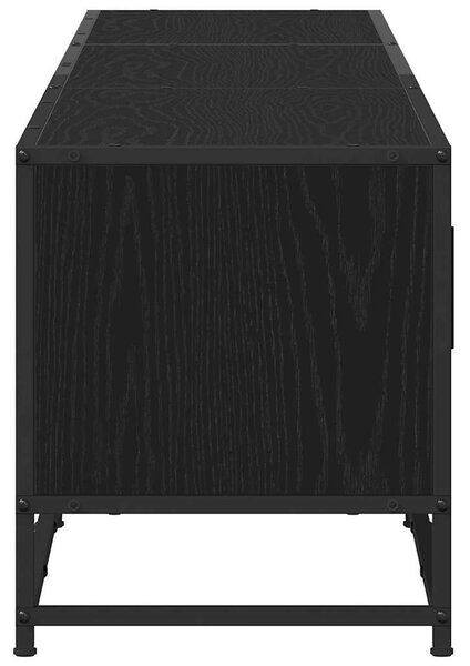 TV szekrény Musta tammi 240 x 35 x 41 cm Faanyag