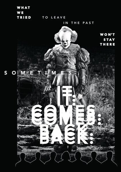 Művészi plakát IT - Sometimes It Comes Back, (26.7 x 40 cm)