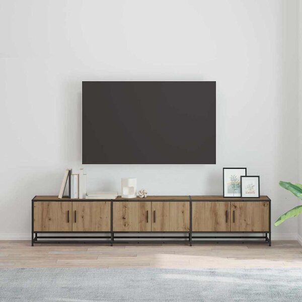 TV egységek 2 pcs Artisan tölgy 210 x 35 x 41 cm Faanyag