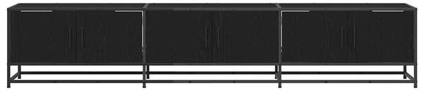 TV szekrény Musta tammi 210 x 35 x 41 cm Faanyag