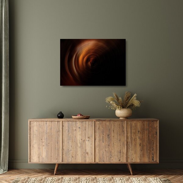 Kép - Spirál (üvegen) (70x50 cm)