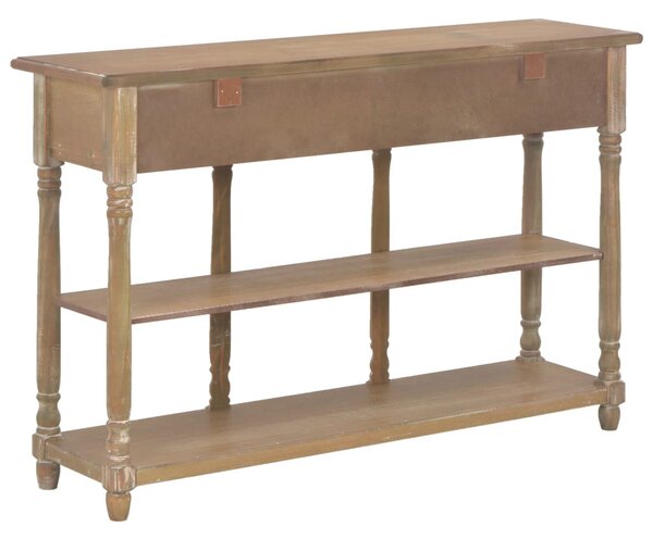 Szerelt fa tálalóasztal 110 x 30 x 76 cm