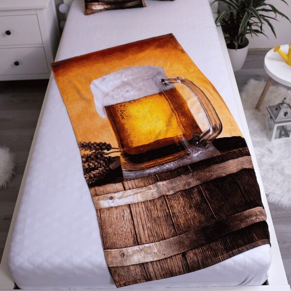 Jerry Fabrics Törölközők nyomtatott mintával - A nagy pénzrablás | 70 x 140 cm