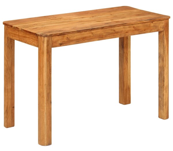 Tömör akácfa étkezőasztal 110 x 55 x 76 cm