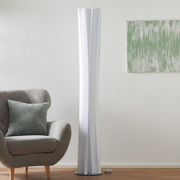 Állólámpa Slamp, Bach, dimmable, Fehér, Nappali, Műanyag, Dizájn