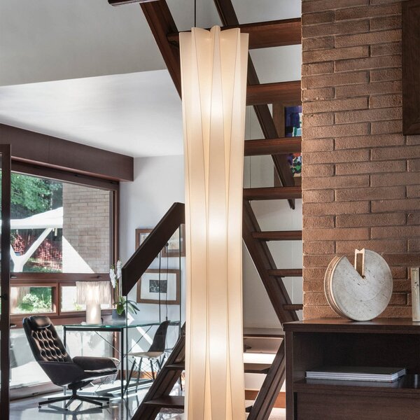 Állólámpa Slamp, Bach, dimmable, Arany / Sárgaréz, Nappali, Műanyag, Dizájn