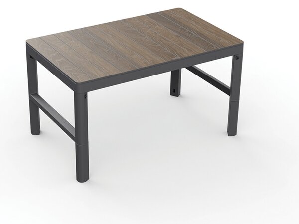 Keter Lyon Deco walnut / grafit kerti asztal