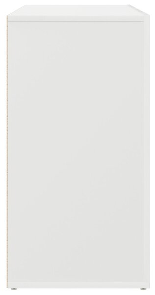 Széf fiókkal Fehér 120 x 36 x 69 cm Faanyag