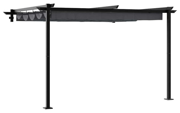 Pavilon 300 x 300 x 200 cm Antracitszürke Poliészter