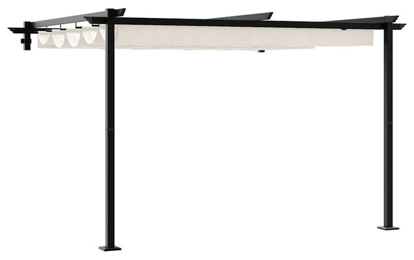 Pavilon 300 x 300 x 200 cm Krémszínű Poliészter