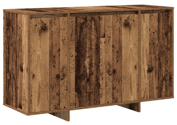 Barna büfé Régi fa Fa 120 x 41 x 75 cm Büfé Négyszögletes
