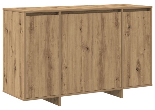 Tölgy étkezőszekrény Művészi tölgy Szerelt fa 120 x 41 x 75 cm